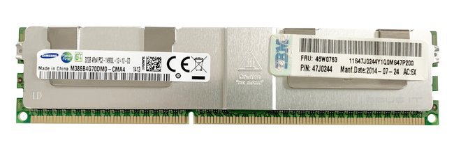 Memory RAM 1x 32GB Samsung ECC LOAD REDUCED DDR3 4Rx4 1866MHz PC3-14900 LRDIMM | M386B4G70DM0-CMA