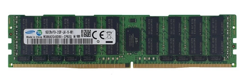 Paměť RAM 1x 16GB Samsung LOAD REDUCED DDR4 2Rx4 2133MHz PC4-17000 LRDIMM | M386A2G40DB0-CPB