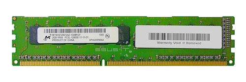 Paměť RAM 1x 2GB Micron ECC UNBUFFERED DDR3 1600MHz PC3-12800 UDIMM | MT9KSF25672AZ-1G6