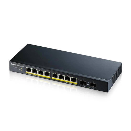 Přepínač Zyxel GS1900-10HP-EU0102F 8x 1Gb 2x SFP 77 W PoE+