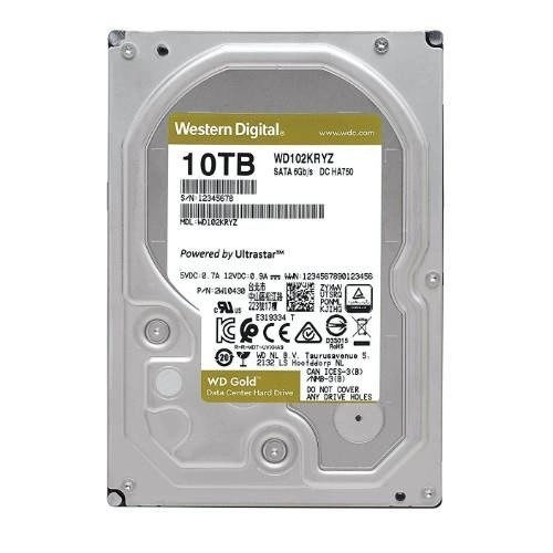 Pevný disk Western Digital GOLD 3.5'' HDD 8TB 7200RPM SATA 6Gb/s 256MB | WD8005FRYZ