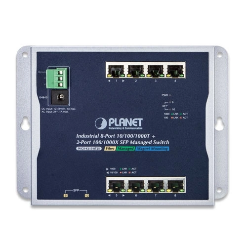 Přepínač Planet WGS-4215-8T 8x 1Gb