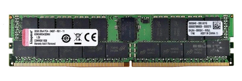 Paměť RAM 1x 32GB Kingston ECC REGISTERED DDR4 2Rx4 2400MHz PC4-19200 RDIMM | KSM24RD4/32MAI