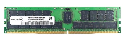 Paměť RAM 1x 32GB ESUS IT ECC REGISTERED DDR4 2Rx4 2666MHz PC4-21300 RDIMM | ESUD42666RD4/32G