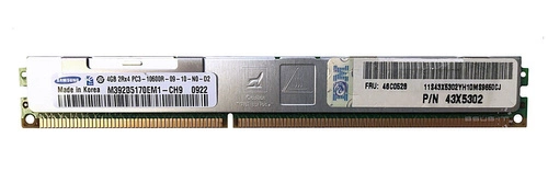 Paměť RAM 1x 4GB Samsung ECC REGISTERED DDR3 1333MHz PC3-10600 RDIMM | M392B5170EM1-CH9