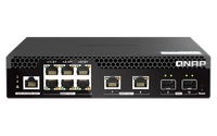 Přepínač QNAP QSW-M2106PR-2S2T 6x 2.5Gb | 2x 10Gb 2x SFP+ 310 W PoE+ / PoE++