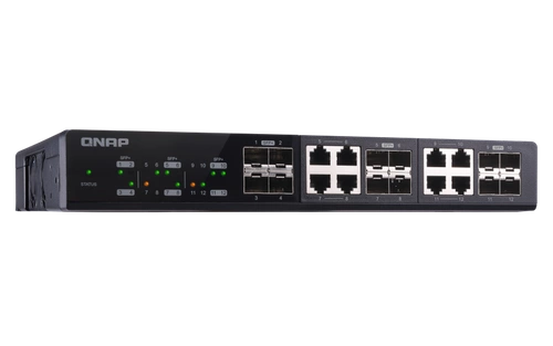 Přepínač QNAP QSW-M1208-8C 1x 1Gb 4x SFP+ 8x RJ-45/SFP+