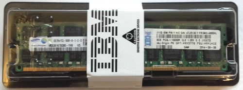 Paměť RAM 1x 8GB IBM ThinkServer & System X DDR3 1333MHz ECC REGISTERED DIMM | 49Y1415