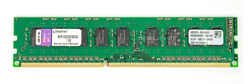 Paměť RAM 1x 4GB Kingston ECC UNBUFFERED DDR3 1333MHz PC3-10600 UDIMM | KVR1333D3E9S/4G