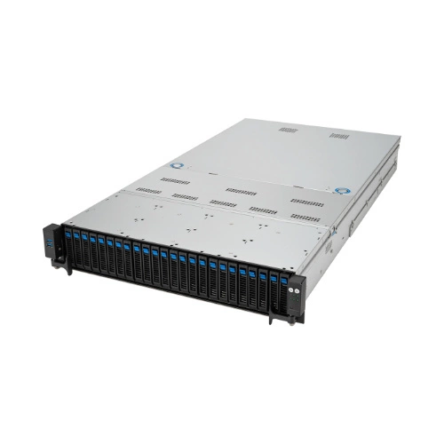 Serverová platforma ASUS 2U RS720A-E12-RS12/10G/2.6kW/8NVMe/RH 90SF02E1-M00680 AMD x 2 DDR5 x 24 12 x 2.5" SATA/SAS/NVME PSU 1+1