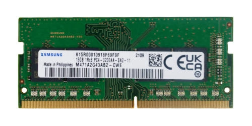 Paměť RAM 1x 16 GB Samsung SO-DIMM DDR4 3200MHz PC4-25600 | M471A2G43AB2-CWE
