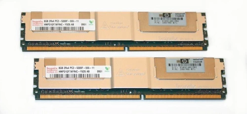 Paměť RAM 2x 8GB HP Proliant & Workstation DDR2 667MHz ECC FULLY BUFFERED DIMM | 413015-B21