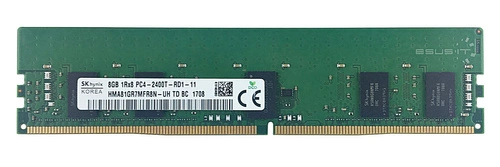 Paměť RAM 1x 8GB Hynix ECC REGISTERED DDR4 1Rx8 2400MHz PC4-19200 RDIMM | HMA81GR7MFR8N-UH