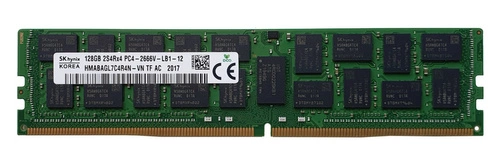 Paměť RAM 1x 128GB Hynix LOAD REDUCED DDR4 2S4Rx4 2666MHz PC4-21300 LRDIMM | HMABAGL7C4R4N-VN