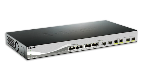 Přepínač D-Link DXS-1210-12TC 8x 10Gb 2x SFP+ 2x RJ-45/SFP+