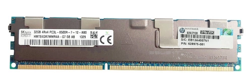 Paměť RAM 1x 32GB Hynix ECC REGISTERED DDR3 1066MHz PC3-8500 RDIMM | HMT84GR7MMR4A-G7