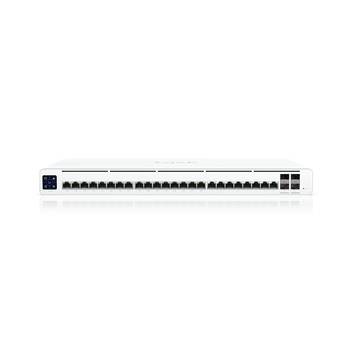 Přepínač Ubiquiti UISP-S-Pro 24x 1Gb 4x SFP+ 220 W Passive PoE