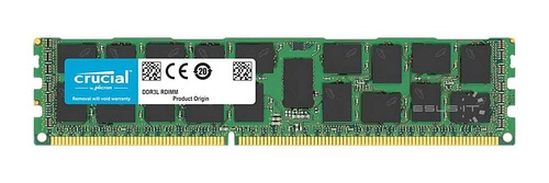 Paměť RAM 1x 16GB Crucial ECC REGISTERED DDR3 1866MHz PC3-14900 RDIMM | CT16G3ERSDD4186D