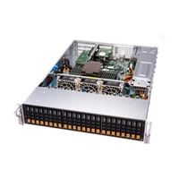 Serverová platforma Supermicro 2U 2114S-WN24RT AS-2114S-WN24RT AMD x 1 DDR4 x 16 24 x 2.5" NVMe PSU 1+1