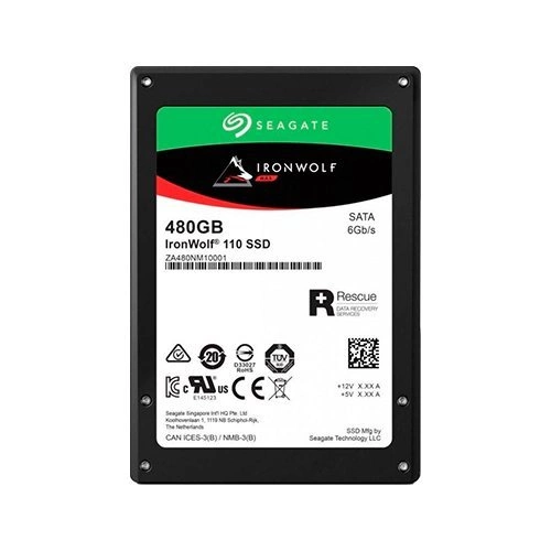 SSD disk Seagate IronWolf 480GB 2.5'' SATA 6Gb/s | ZA480NM10011