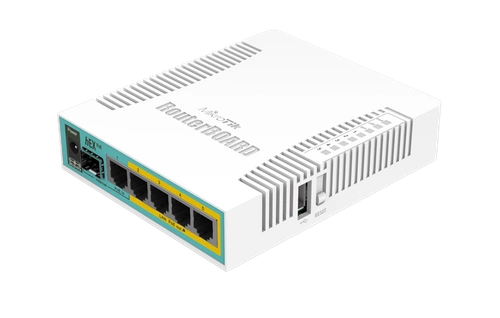 Směrovač Mikrotik RB960PGS 5x RJ-45 10/100/1000 Mb/s 1x SFP Port