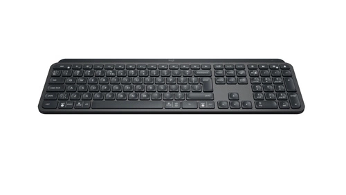 Klávesnice Bezdrátové připojení Logitech Klíče Mx pro firmy QWERTZ (DE)