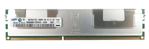 Paměť RAM 1x 4GB Samsung ECC REGISTERED DDR3 1333MHz PC3-10600 RDIMM | M393B5170FHD-CH9