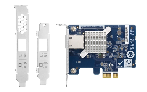 Síťová karta QNAP QXG-5G1T-111C 1x RJ-45 5Gb
