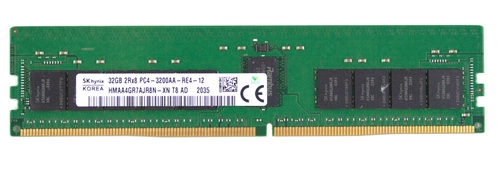 Paměť RAM 1x 32GB Hynix ECC REGISTERED DDR4 2Rx8 3200MHz PC4-25600 RDIMM | HMAA4GR7AJR8N-XN