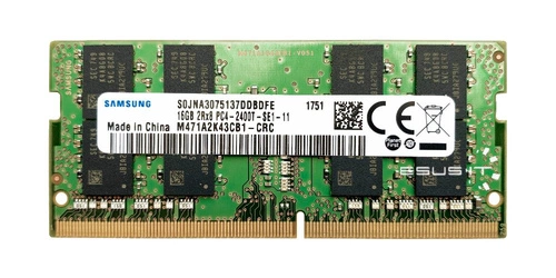 Paměť RAM 1x 16GB Samsung SO-DIMM DDR4 2400MHz PC4-19200 | M471A2K43CB1-CRC