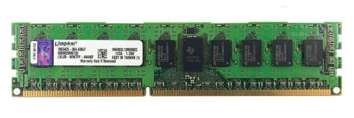 Paměť RAM 1x 4GB Kingston ECC REGISTERED DDR3 1333MHz PC3-10600 RDIMM | HW4D3L13R9D8EC