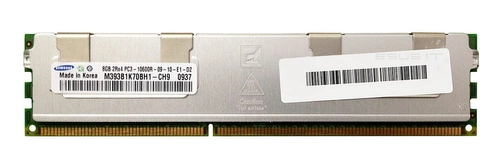 Paměť RAM 1x 8GB Samsung ECC REGISTERED DDR3 1333MHz PC3-10600 RDIMM | M393B1K70BH1-CH9