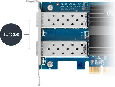 Síťová karta Synology E10G21-F2 2x 10 GbE SFP+PCI Express