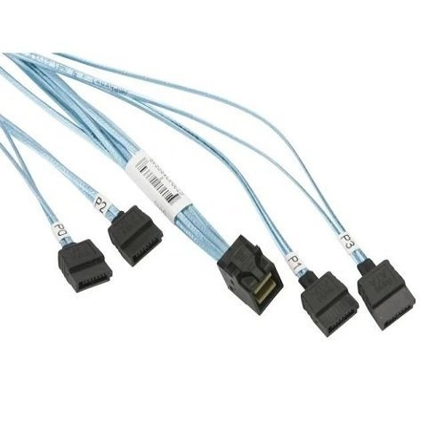 Supermicro Kabel Mini SAS HD to 4 SATA, ​​0.7m | CBL-SAST-0704