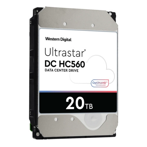 Pevný disk Western Digital Ultrastar DC HC560 3.5'' HDD 20TB 7200RPM SATA 6Gb/s 512MB | 0F38785