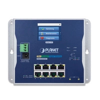 Síťový přepínač Planet WGS-5225-8T2SV 8x 1Gb 2x SFP