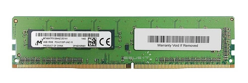 Paměť RAM 1x 4GB Micron NON-ECC UNBUFFERED DDR4 2133MHz PC4-17000 UDIMM | MTA8ATF51264AZ-2G1