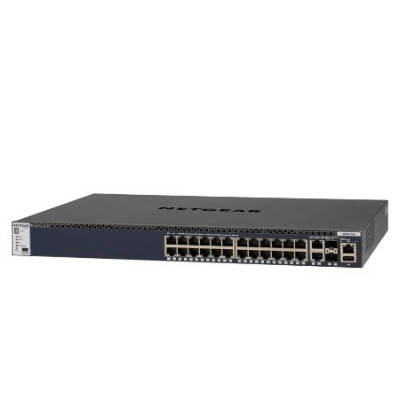 Přepínač Netgear GSM4328S-100NES 24x 1Gb | 2x 10Gb 2x SFP+