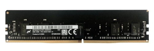 Paměť RAM 1x 8GB Micron ECC REGISTERED DDR4 1Rx8 2933MHz PC4-23400 RDIMM | MTA9ASF1G72PZ-2G9E