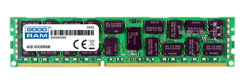 Paměť RAM 1x 4GB GoodRAM ECC REGISTERED DDR3 2Rx8 1333MHz PC3-10600 RDIMM | W-MEM1333R3D84GLV