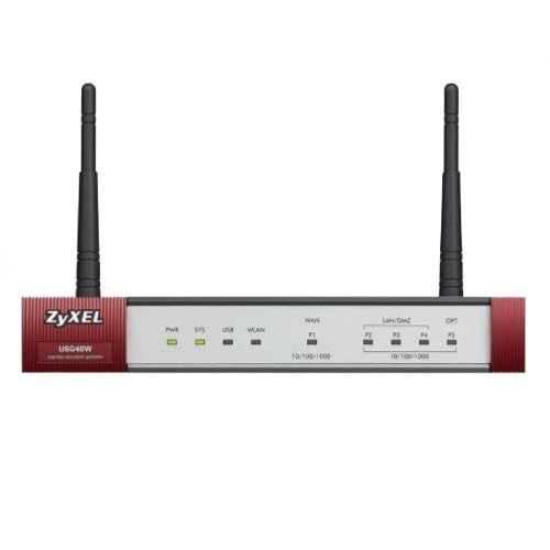 Security Zyxel USG40W-EU0102F 3x RJ-45 10/100/1000 1x RJ-45 10/100/1000