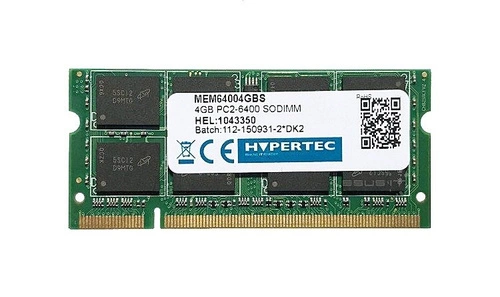 Paměť RAM 1x 4GB HYPERTEC SO-DIMM DDR2 800MHz PC2-6400 | MEM64004GBS