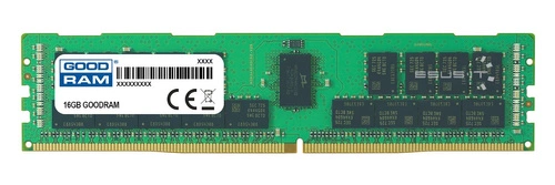 Paměť RAM 1x 16GB GoodRAM ECC REGISTERED DDR4 2Rx4 2400MHz PC4-19200 RDIMM | W-MEM2400R4D416G