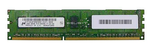 Paměť RAM 1x 2GB Micron ECC UNBUFFERED DDR3 1066MHz PC3-8500 UDIMM | MT18JSF25672AZ-1G1