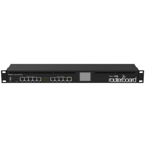 Směrovač Mikrotik RB2011UiAS-RM 5x RJ-45 10/100 Mb/s 5x RJ-45 10/100/1000 Mb/s 1x SFP Port 