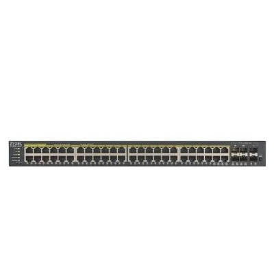 Přepínač Zyxel GS192048HPV2-EU0101F 44x 1Gb 2x SFP 4x RJ-45/SFP 375 W PoE+