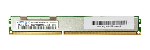 Paměť RAM 1x 4GB Samsung ECC REGISTERED DDR3 1333MHz PC3-10600 RDIMM | M392B5170EM1-CH9