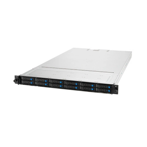 Serverová platforma ASUS 1U RS500A-E11-RS12/800W/12NVMe 90SF01R1-M00DJ0 AMD x 1 DDR4 x 16 12 x 2.5" SATA/SAS/NVME PSU 1+1