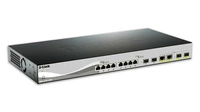 Přepínač D-Link DXS-1210-12TC 8x 10Gb 2x SFP+ 2x RJ-45/SFP+
