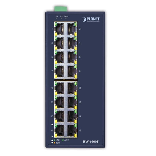 Přepínač Planet ISW-1600T 16x 100Mb